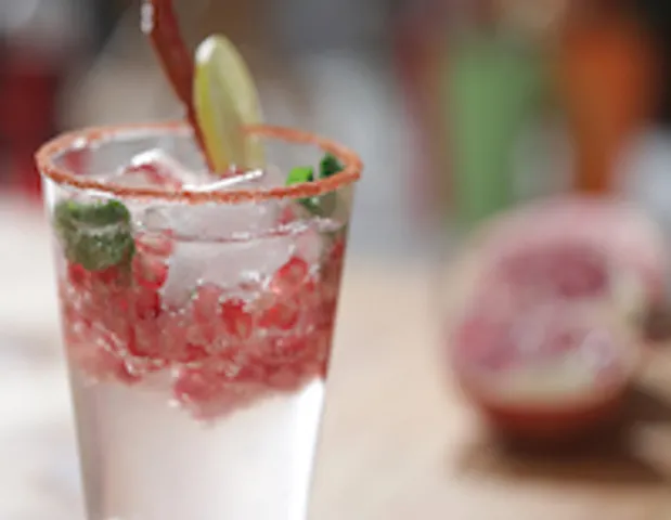 POMEGRANATE AND CHILLI COOLER