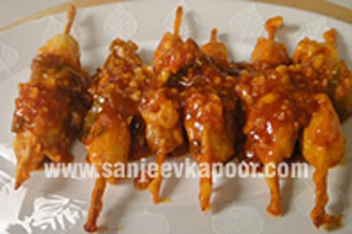 Chilli Vegetable Skewers