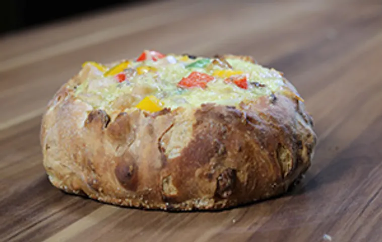 Eggs in a Bread Bowl