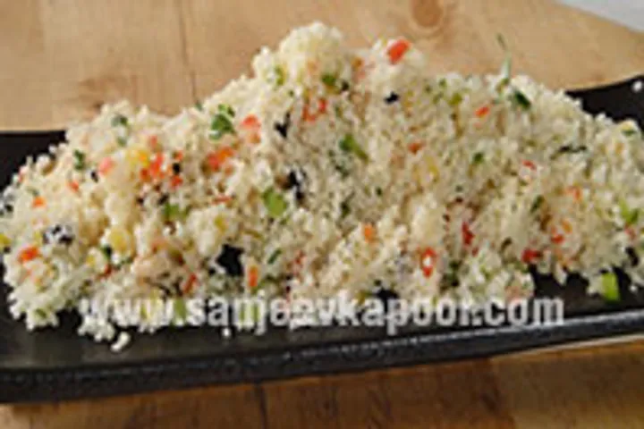 Couscous Salad with Honey Lemon Vinaigrette