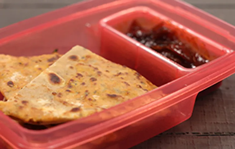 Paneer and Cheese Parantha