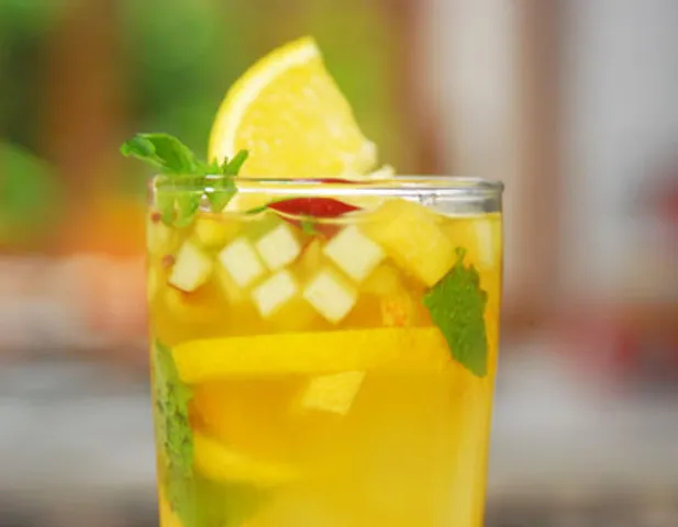 Green Fruity Iced Tea