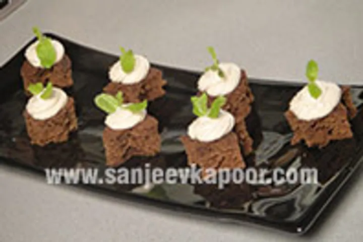 Coffee Mousse Canapes 