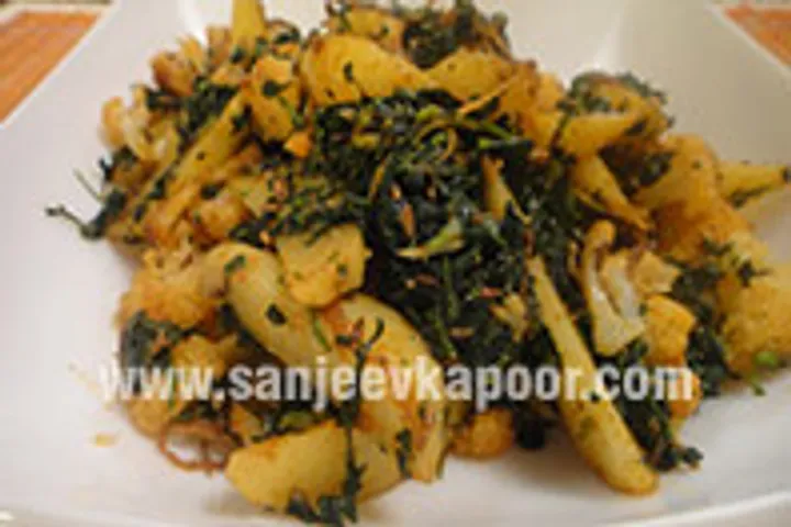 Aloo Gobhi Methi