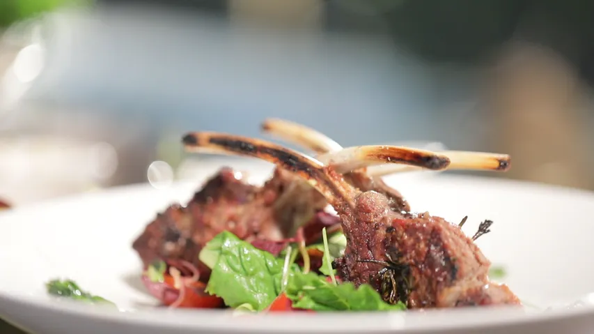 Lamb Chops with Mint Sauce