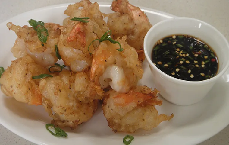 Beer Batter Prawns