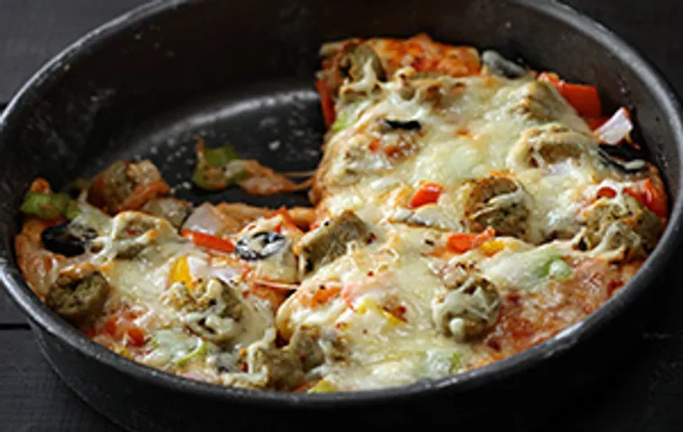 Chicken Pan Pizza