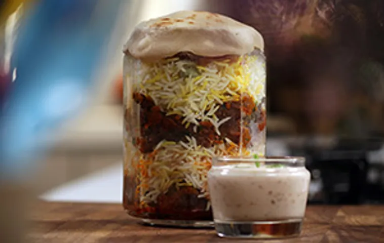 Seekh Kabab Biryani