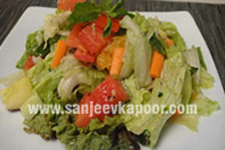 Slimmers Salad in No Oil Dressing