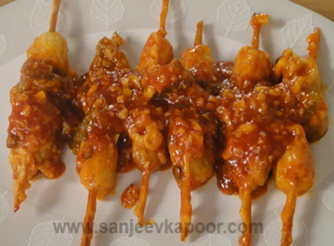 Chilli Vegetable Skewers