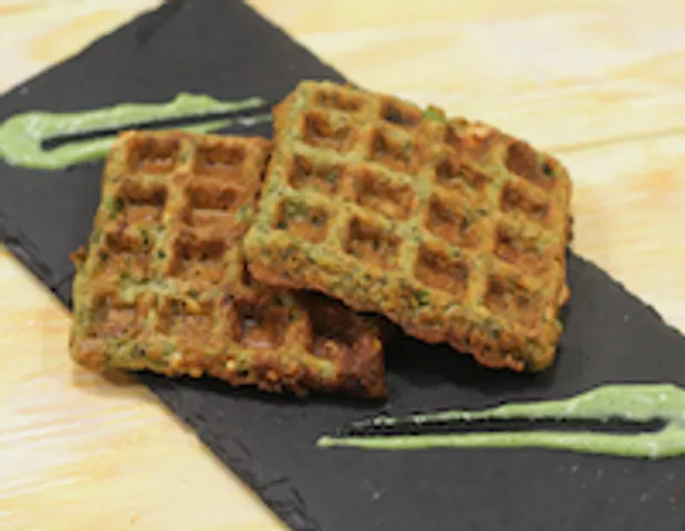 MOONG DAL WAFFLE - skk
