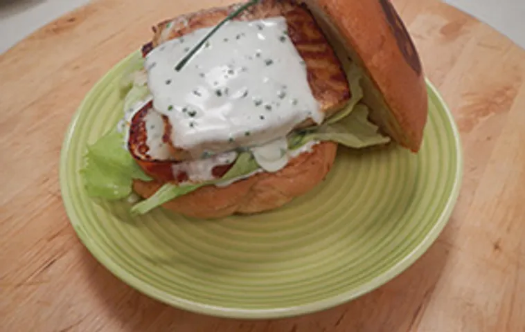 Salmon Burger