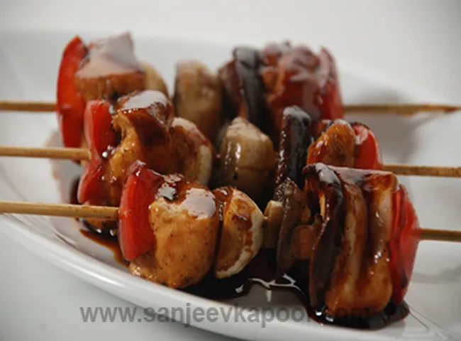 Yakitori Chicken With Spring Onion