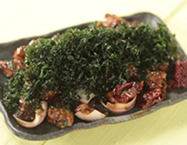 Crackling Spinach Chicken-SK Khazana