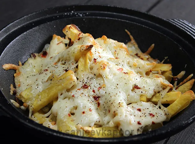 Cheesy Sweet Potato Fries