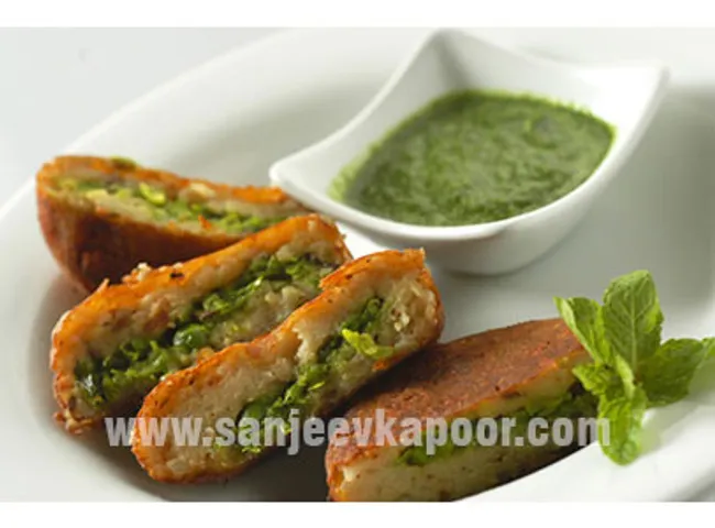 Stuffed Aloo Tikki