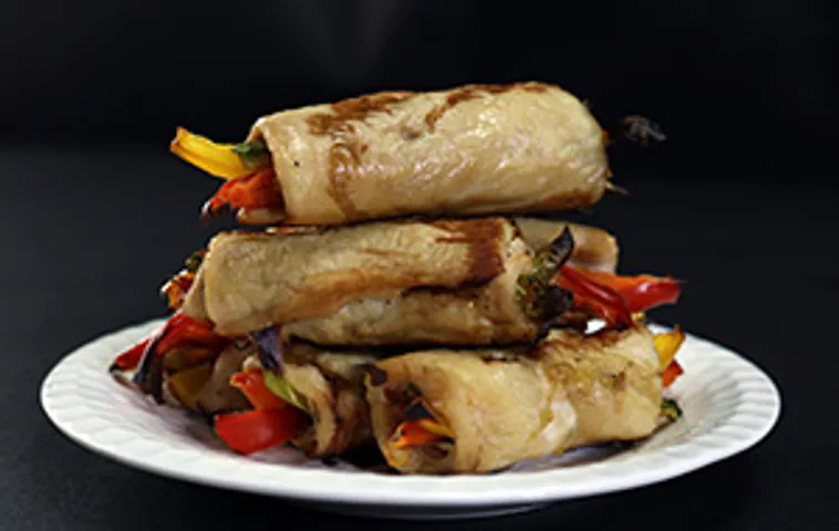 Veggie Stuffed Chicken Piccata