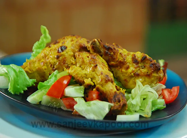 Tangdi Kabab with Salad