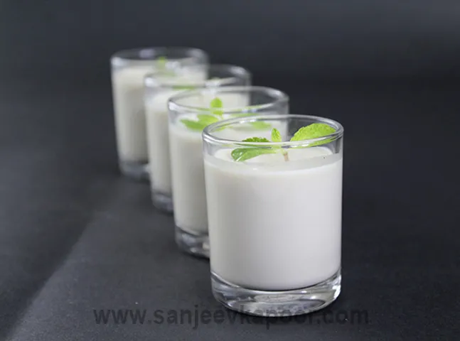 Green Tea Vanilla Pannacotta