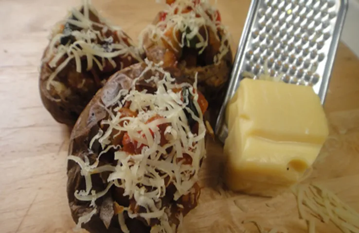 Ratatouille Jacket Potatoes