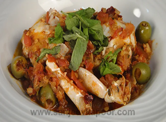 Crab in Devils Sauce