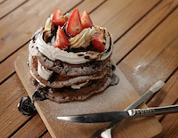 DOUBLE CHOCOLATE PANCAKE - skk