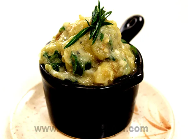 Roasted Eggplant and Chilli Yogurt Dip