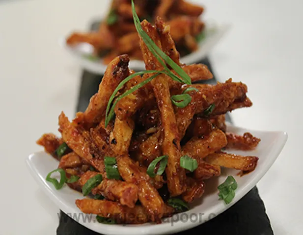 Shredded Potato Stir Fry