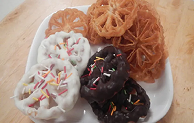 Rose Cookies