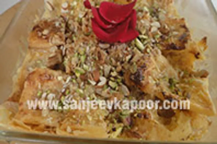 Baked Sweet Flaky Pastry