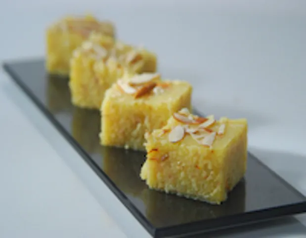 Badami Rava Burfi