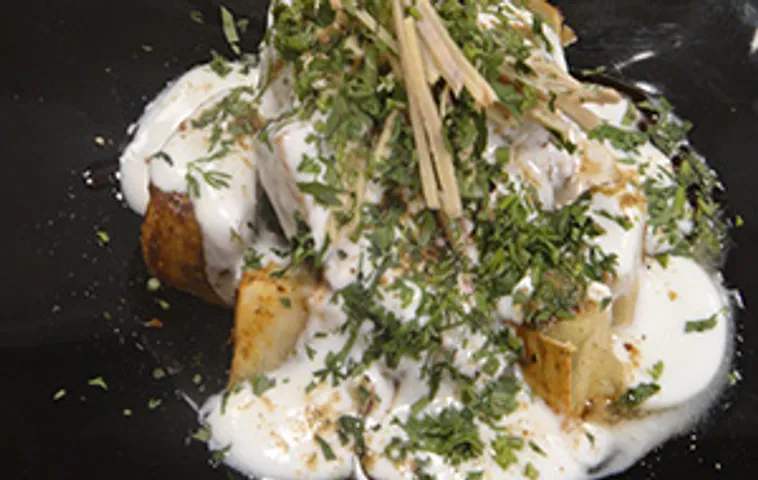 Shakkarkand Chaat