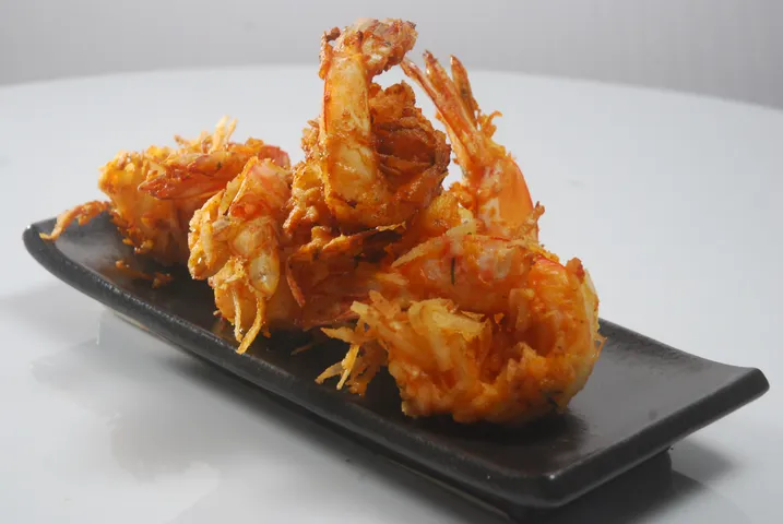 Crispy Fried Coconut Prawns 
