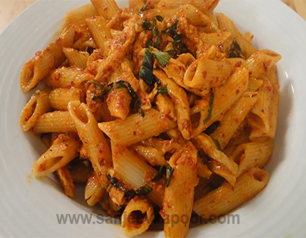 Chicken Red Curry Pasta