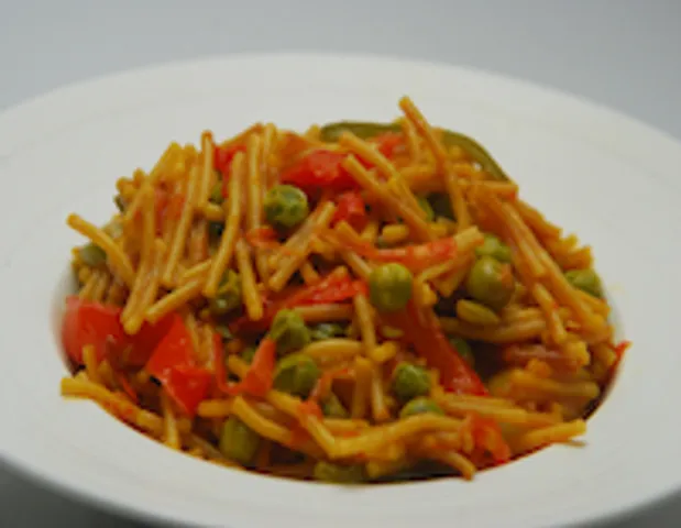 Spaghetti Vegetable Paella
