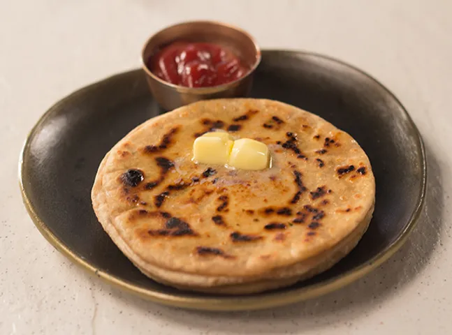 Garlic Cheese Parantha