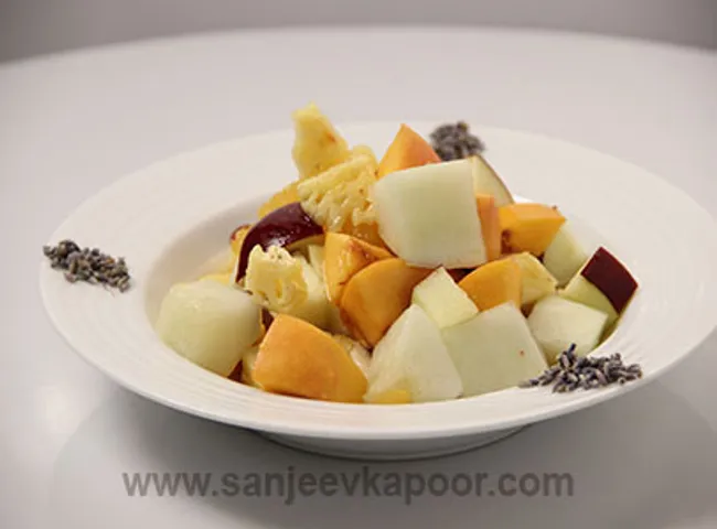 Fruits in Lavender Honey
