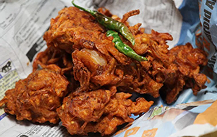 Prawn Onion Bhajji