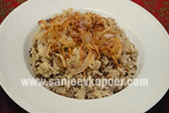Lebanese Lentil Rice