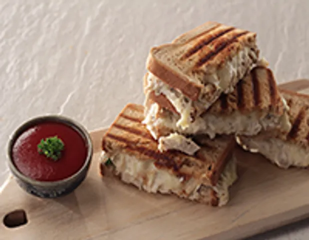 Cheesy Chicken Sandwiches - SK Khazana