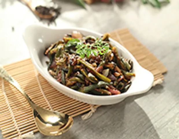 Pepper Bhindi Fry - SK Khazana