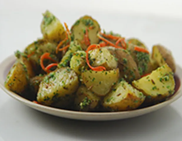 Roasted Potatoes Salad with Pesto - Cook Smart