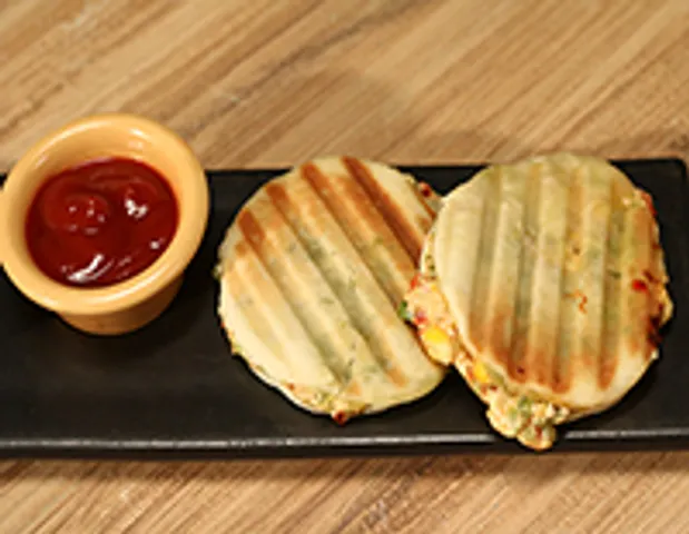 Paneer Pizza Sandwich - SK Khazana