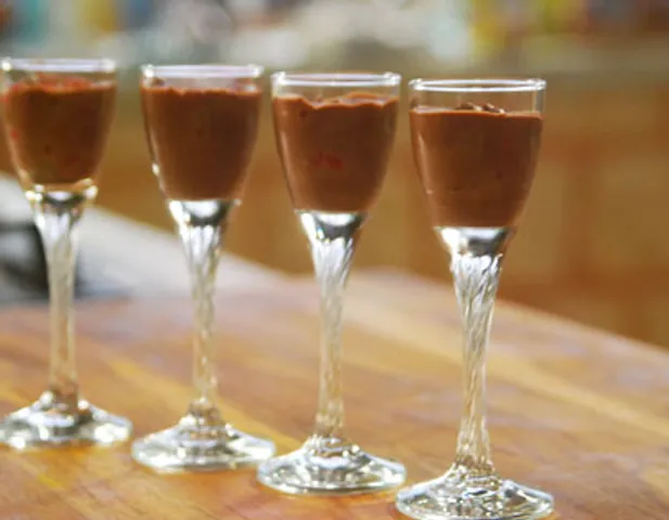 Cherry Chocolate Mousse