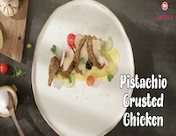 PISTACHIO CRUSTED CHICKEN 