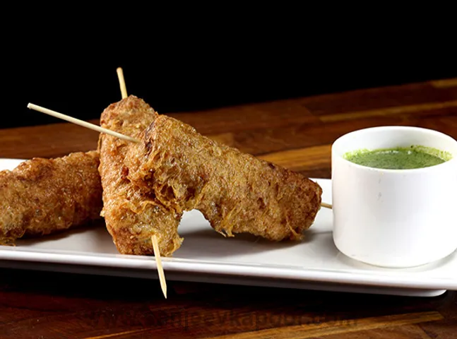 Cheese Stuffed Seekh Kebabs