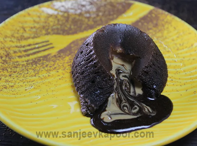 Molten Marble Cake