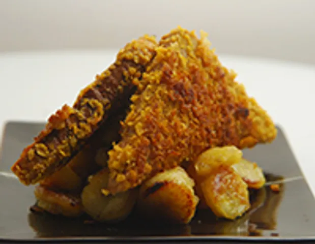 Cornflakes French Toast-Cook Smart