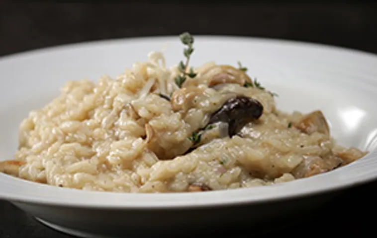 Three Mushroom Risotto