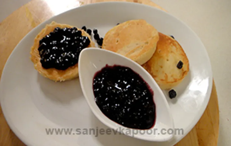 Blueberry Crumpet